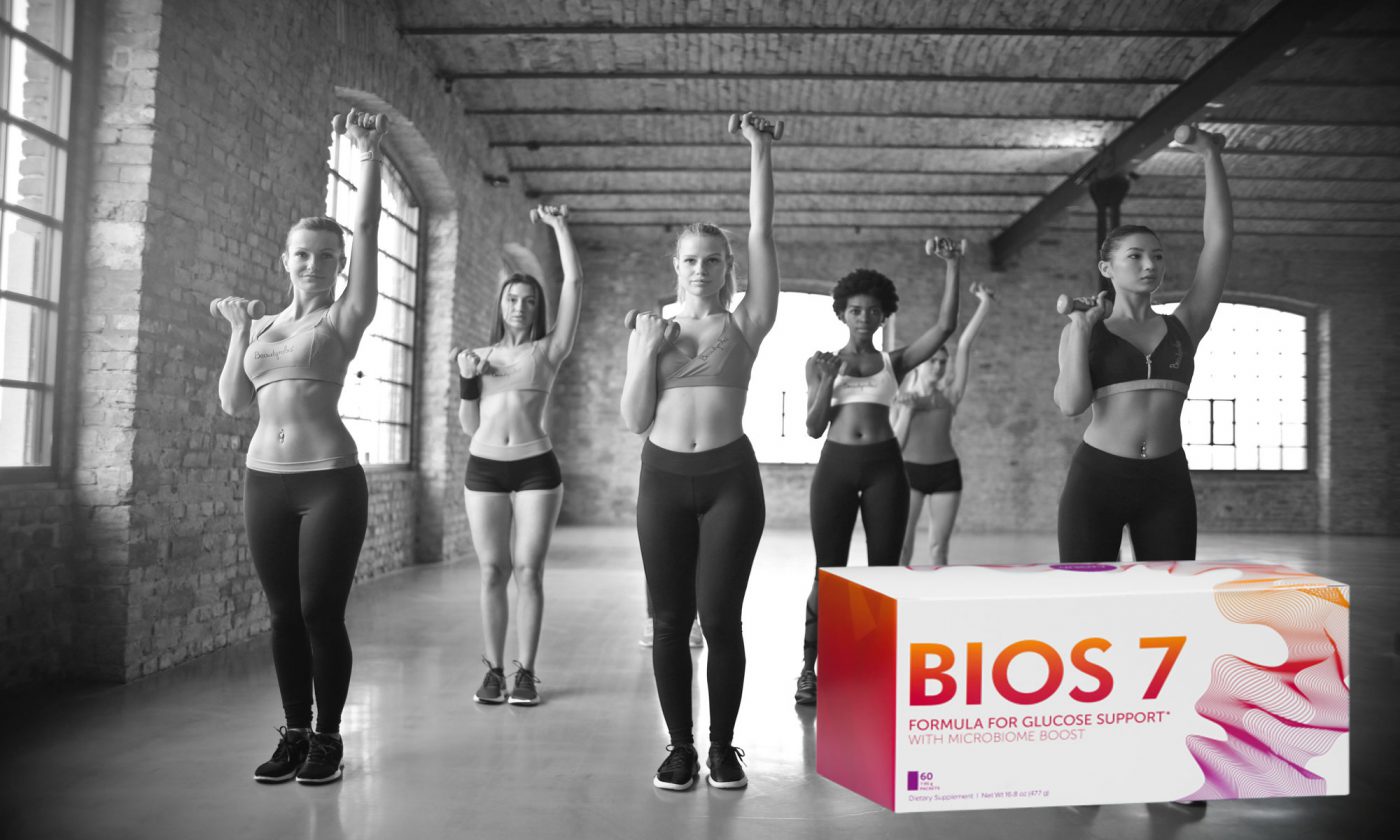Bios 7 Unicity BG Frauen machen Workouts
