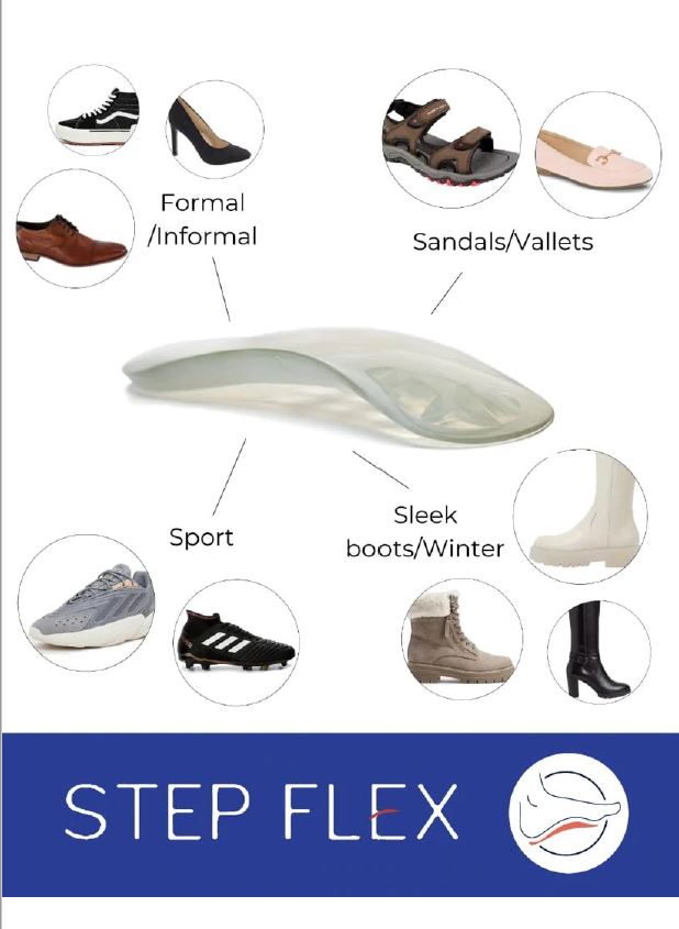 Step Flex-Einlagen für fas alle Schuhe